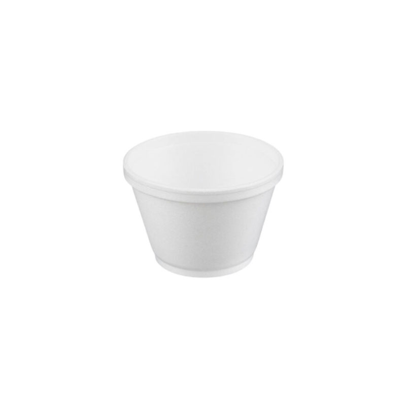 Foam Container White 24Oz/710ml Ø12,7cm (500 Units)